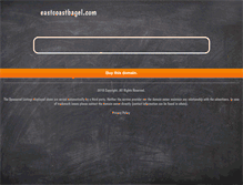 Tablet Screenshot of eastcoastbagel.com